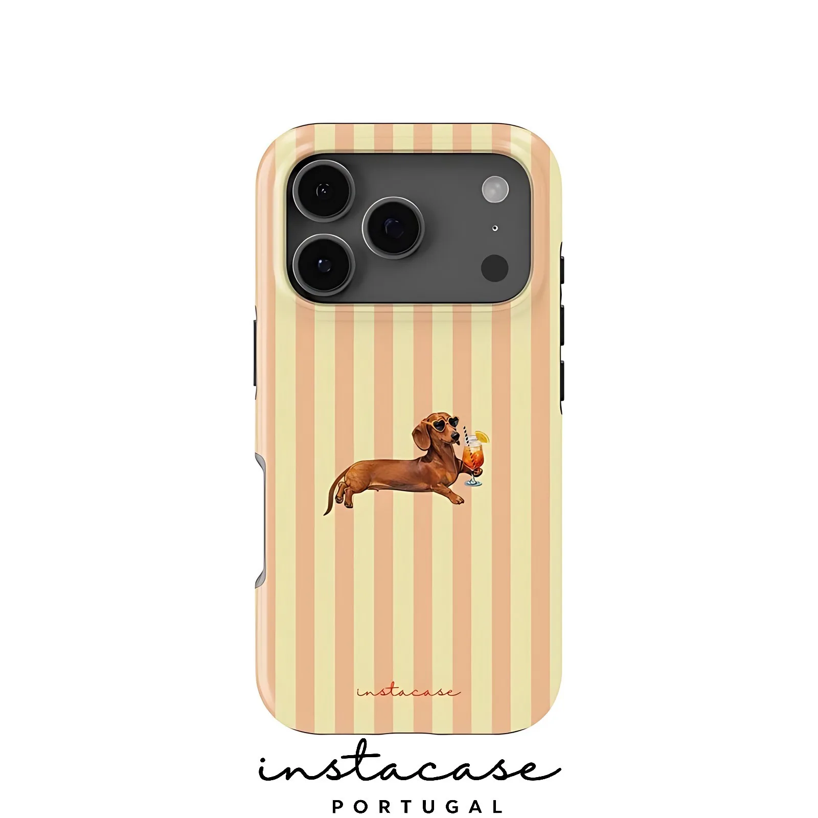 Dachshund Stripe InstaCase Phone Case for Samsung Galaxy S23 S24 S25 S26 FE Plus Ultra Edge 5G Luxury Double-layer Back Cover