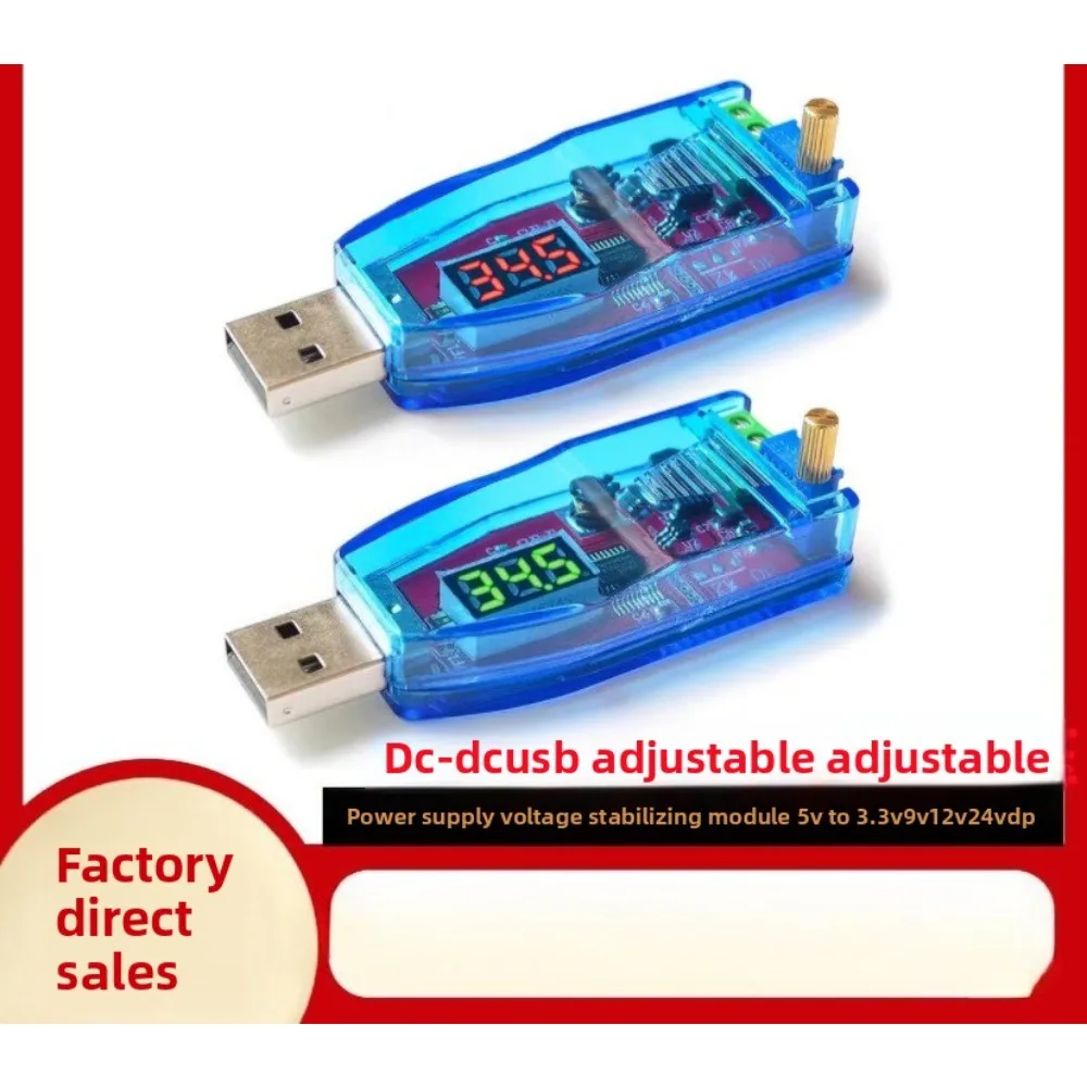 

DC-DC USB понижающе-повышающий модуль питания — регулируемый от 5 В до 3,3 В/9 В/12 В/24 В, регулятор напряжения DP. Для электроники своими руками,