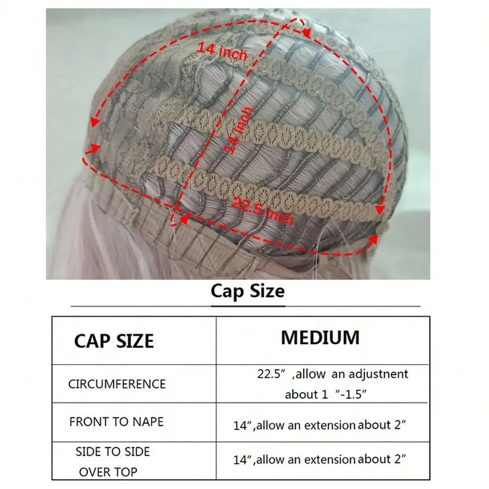 باروكة صناعية طويلة مستقيمة باللون الرمادي والأرجواني مع غرة للنساء، شعر مستعار للحفلات التنكرية اليومية لوليتا، مقاوم للحرارة #6