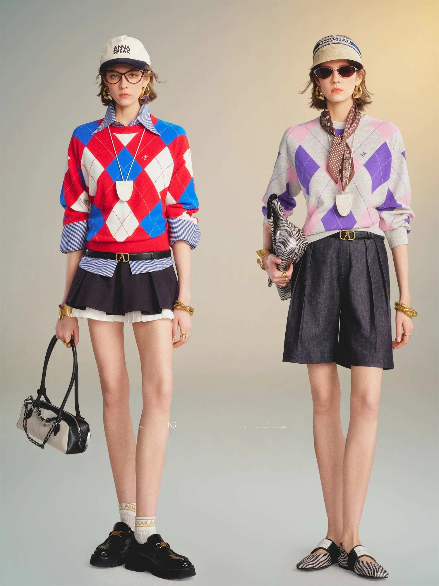 

AnnaSpeak Ladies Camere Knitwear Soft Wool Sweater College Sle Loose Fit Long Sve round Ne Skin-friendly Breathable