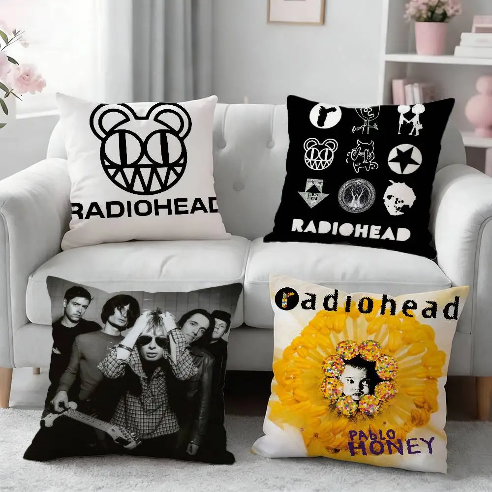 

Cool R-Radiohead Band Pillow Case Cushion Cover Throw Pillow Case For Car Sofa