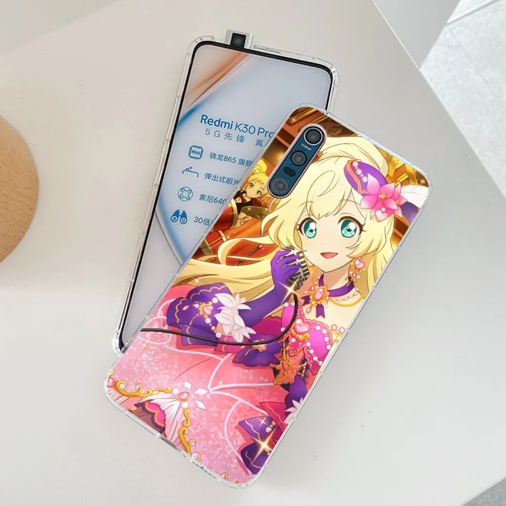 Cartoon Aikatsu Phone Case for Samsung S21 A10 for Redmi Note 7 9 for Huawei P30Pro Honor 8X 10i Cover