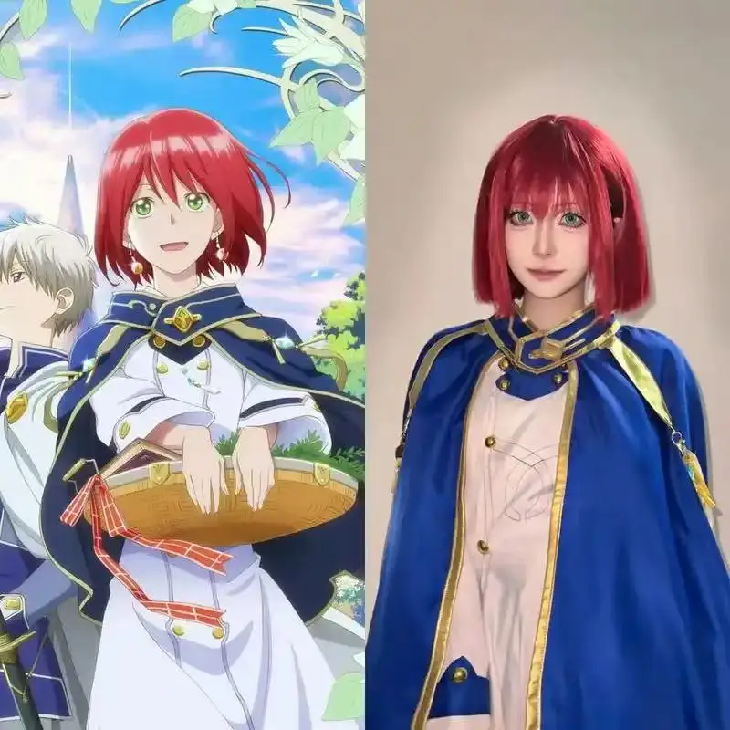 

Akagami no Shirayuki-hime Prince Zen Wistalia Shirayuki Cosplay costume plus size Halloween