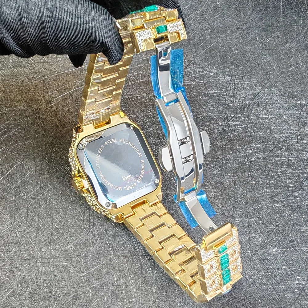 Voll-Diamantbesetzte Quarz-Uhr – High Jewelry Watches Bewertung und Preis