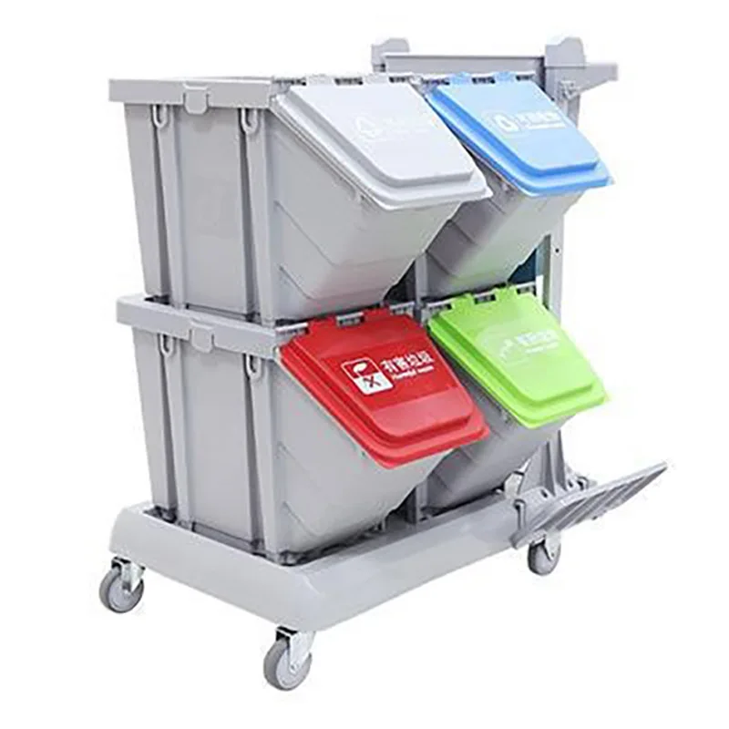 CT Shida JD T4100 Smart Classification Storage System Cleaning Car with Tool Bag 25L Classification Box