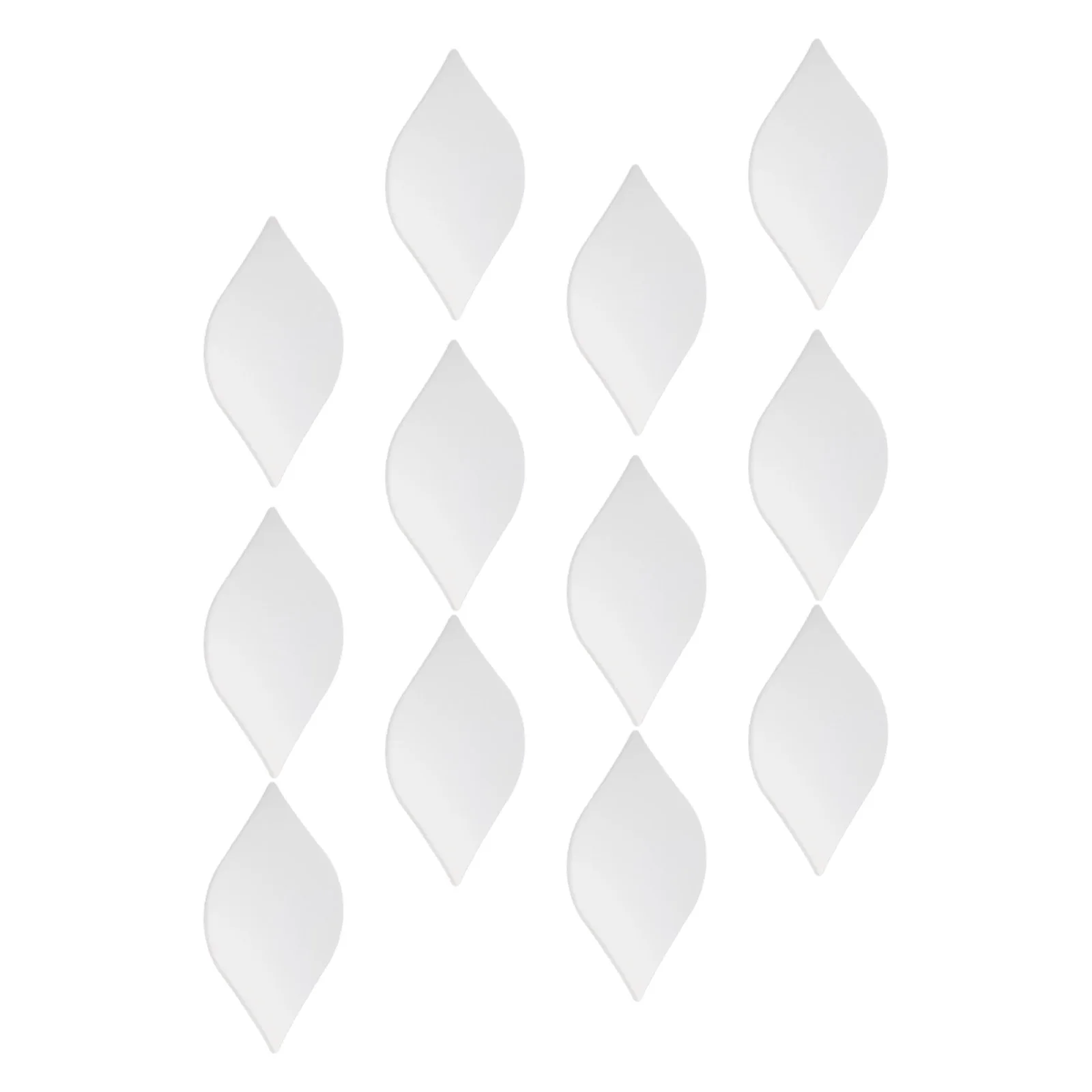 ملصقات ثلاثية الأبعاد ملصقات جدار صائق حائط الخلفية جدار زجاجي بابية 12 قطعة ديكور منزلي ذهبي أكريليك ذاتي اللصق للمنزل