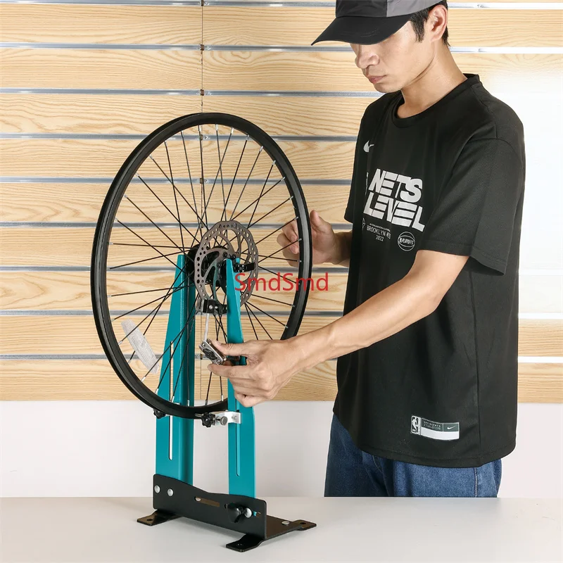 Local Shipping Bicycle Tuning Table Professional Bike Rims Correction Stand MTB Road Bike Wheel Calibration Stand Maintenance