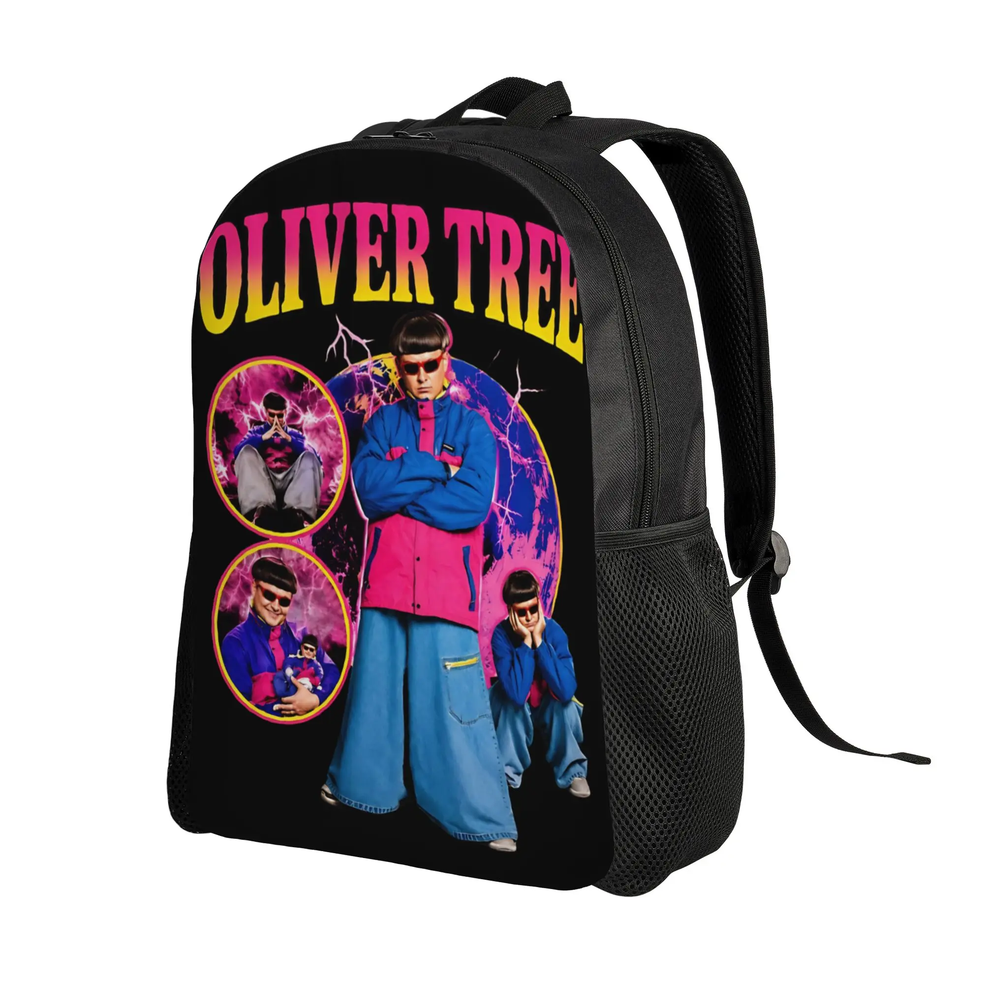 Oliver Tree Rest In Peace 1993 to 2026 Memorial Backpack Lightweight High School Work  Daypack for Men Women Laptop Canvas Bags