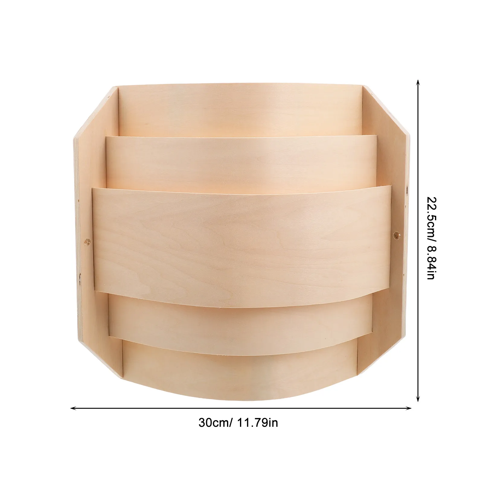 Sauna Room Light Shade Wooden Right Angle Corner Design Thin Translucent Soft Glow Lamp Cover Heat Moisture Resistant Decor