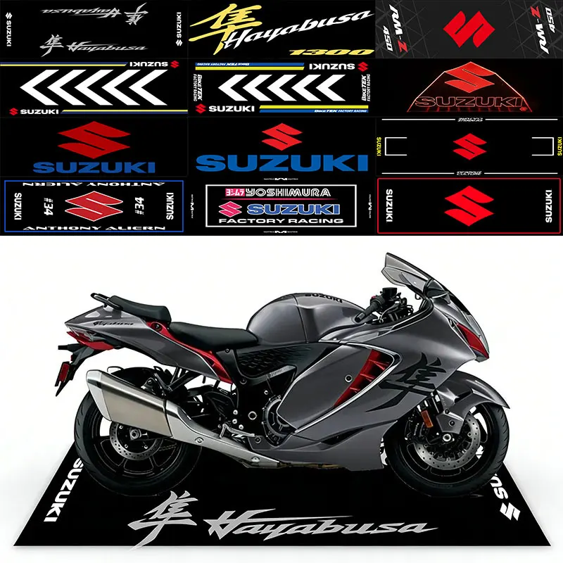Suzuki Motorcycle Special Carpet Anti-slip Door Rug Creative Carpets for Living Room Long Strip Floor Mat Home Decoration SUZUKI