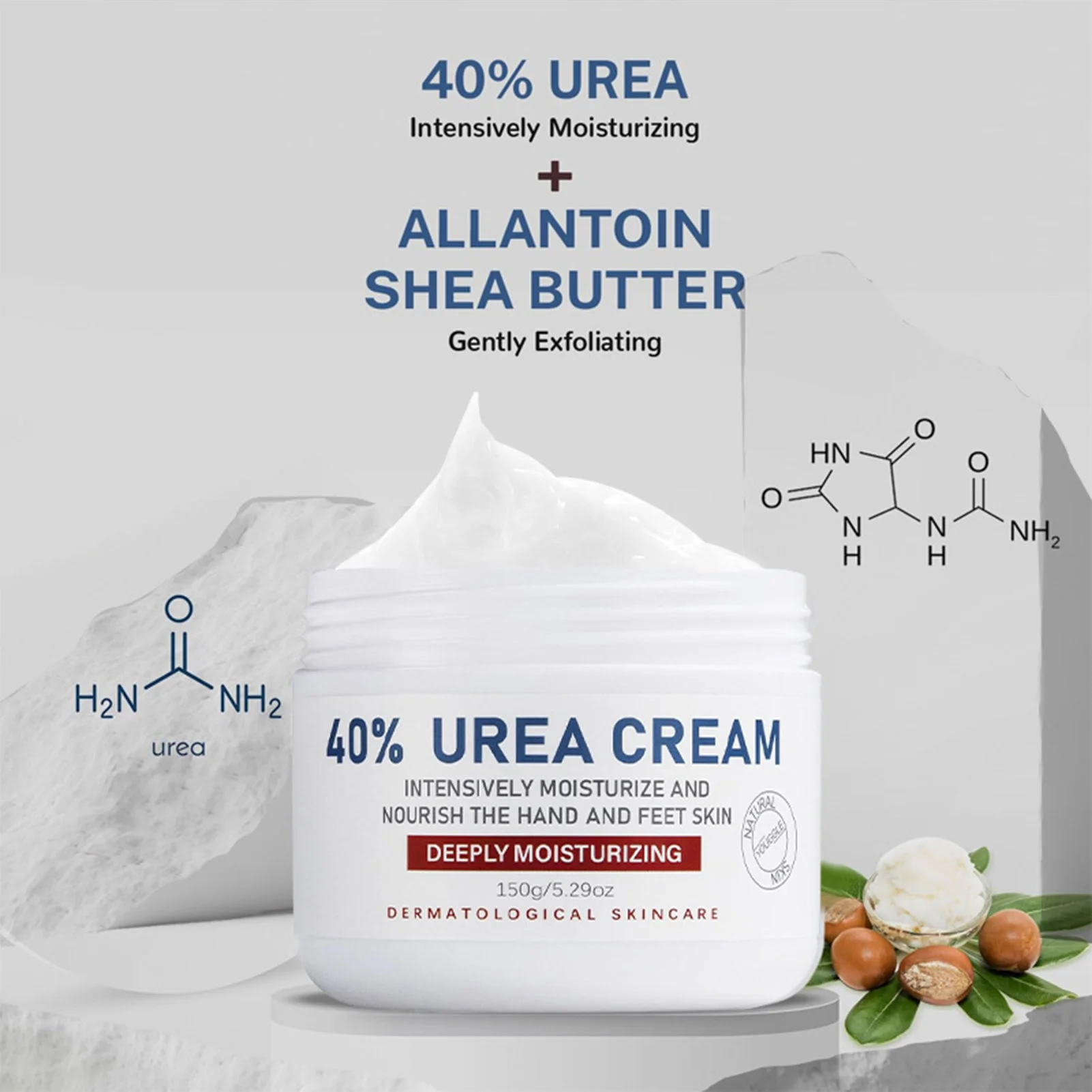 Crema hidratante para manos y pies exfolia suavemente la piel muerta nutre crema para todo el cuerpo piernas espalda manos pies