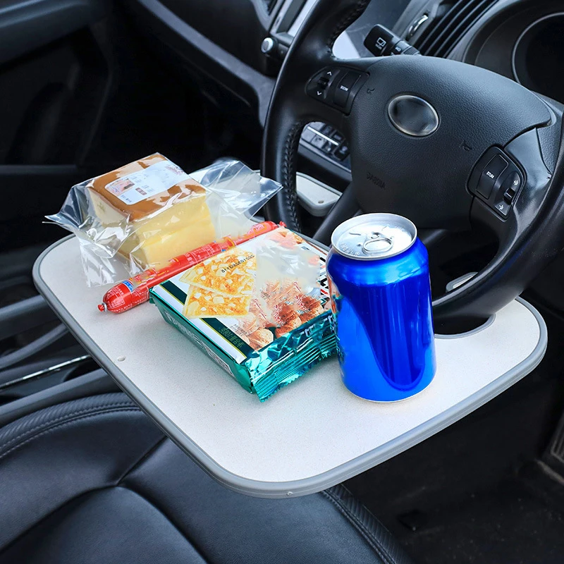 New Portable Car Laptop Computer Desk Mount Stand Steering Wheel Eat Work Drink Food Coffee Goods Tray Board Dining Table Holder