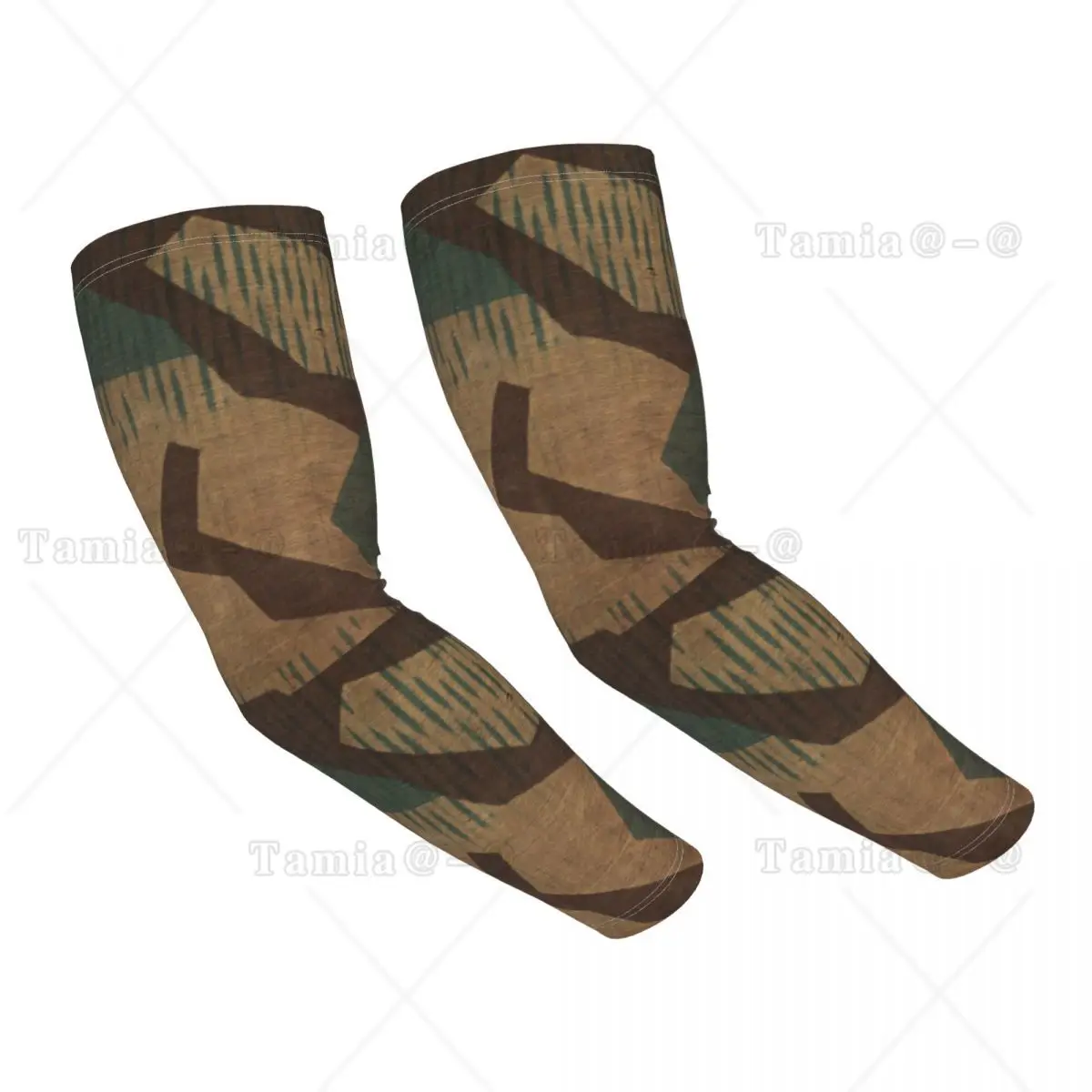 Camouflage Sun UV Protection Arm Sleeves Athletic Sports Tactical Camo Tattoo Cover Up