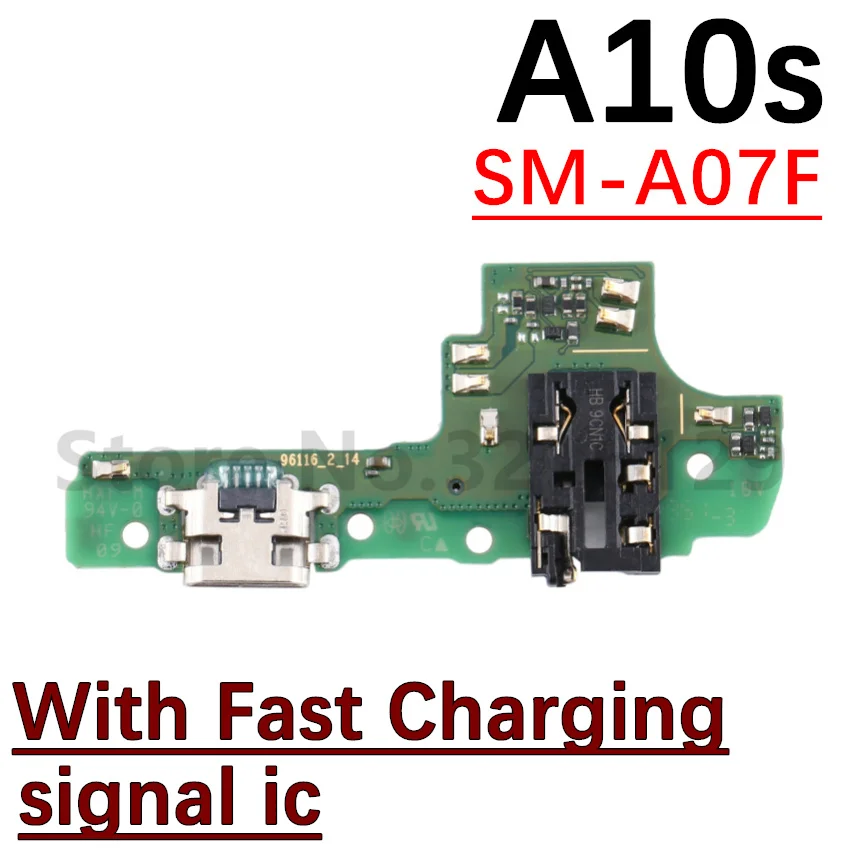 Dock Connector USB Charger Charging Port  For Samsung Galaxy A10s A20s A30s A50s A70s Mainboard Main Mother Board Flex Cable