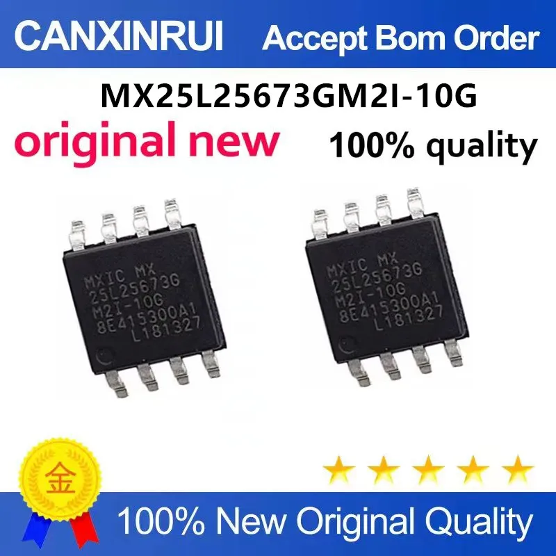 

Original New 100% quality MX25L3235EM2I-10G 25L3235E MX25L25673GM2I-10G -08G SOP8 Integrated circuit IC chip