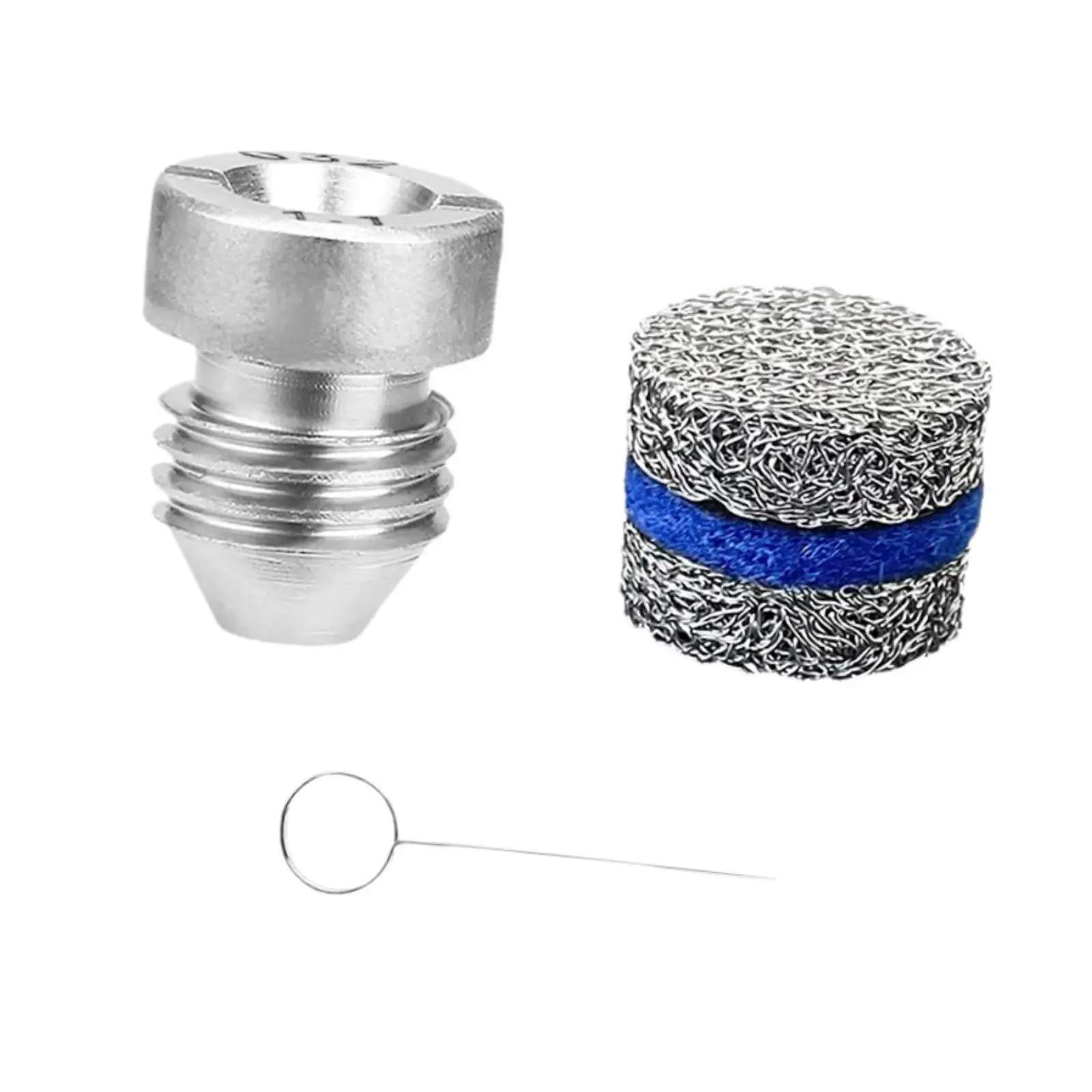 

Replacement Thread Nozzle Tips Metal Mesh Foam Maker Kit for Car Washer and Maintenance Equipment
