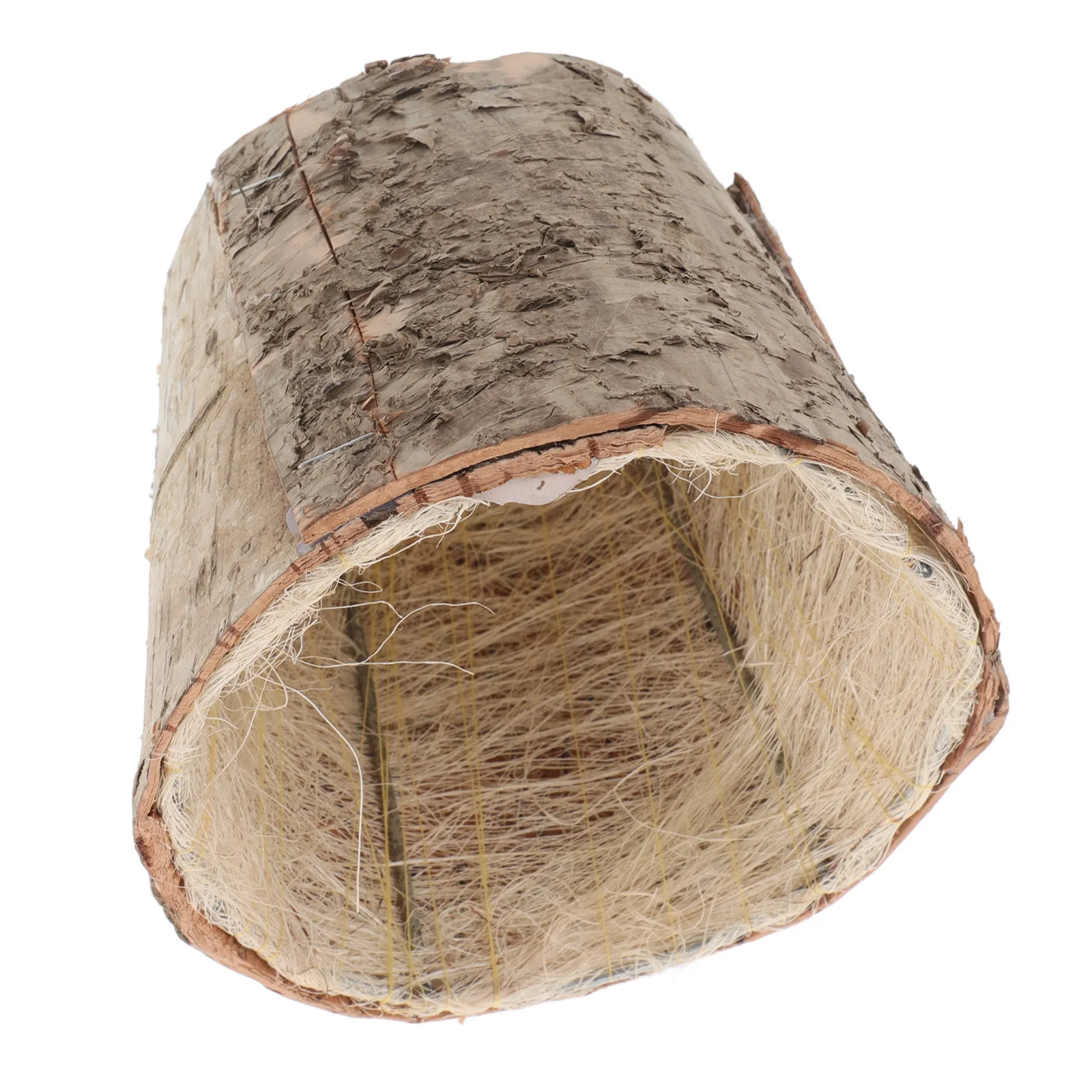 Birch Bark Flower Pot Rustic Wood Planter Natural Vintage Succulent Pot Flower Arrangement Home Garden Decor Wooden Bark Planter