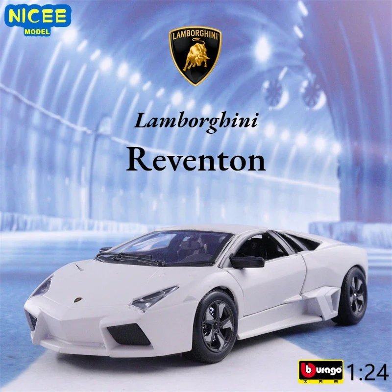 

Bburago 1:24 Lamborghini Reventon High Simulation Alloy Diecast Metal Toy Car Model Collection kids Gifts B518