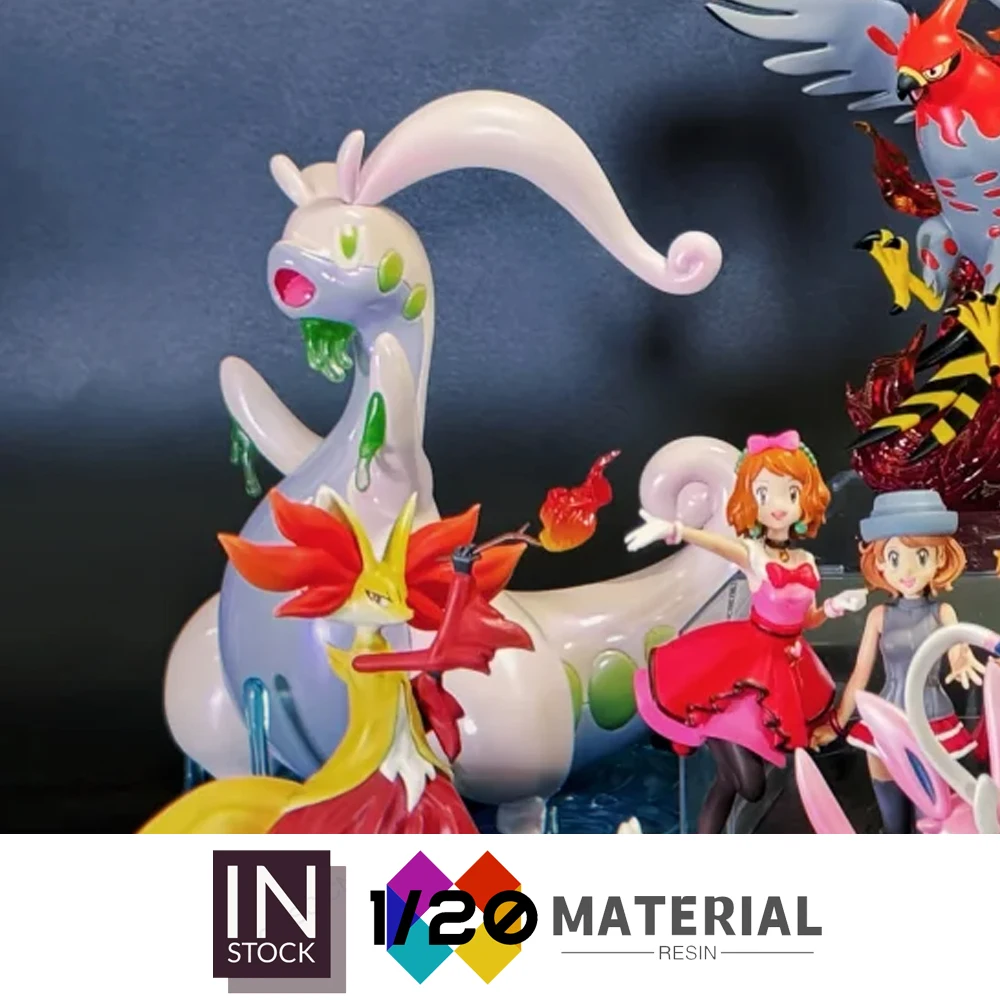 [En stock] Monde à l'échelle de résine 1/20 [JB] - Goomy & Sliggoo & Goodra [Split RE-MENT]