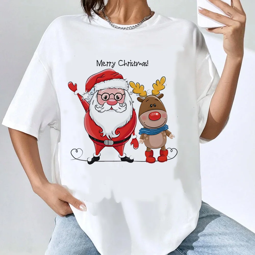 Christmas t shirt women women University Classic 2000s hip hop Vintage tshirt aesthetic kawaii Pastel Punk 80s 2000s