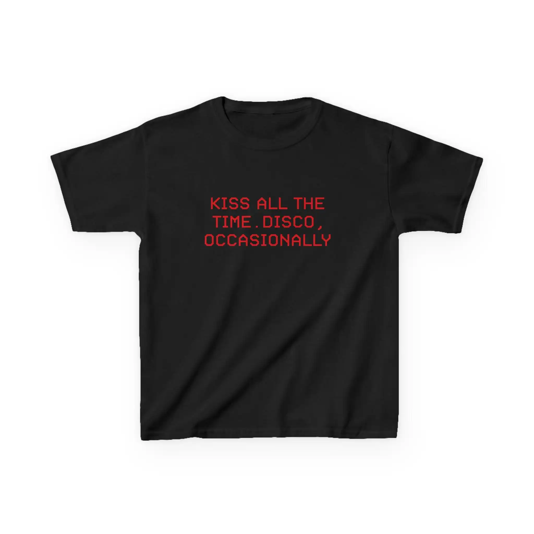 Küss immer. Disco Occasionally Baby Tee T-Shirt Top Harry Style Album Merch Neue Tour Konzert – Detail 3
