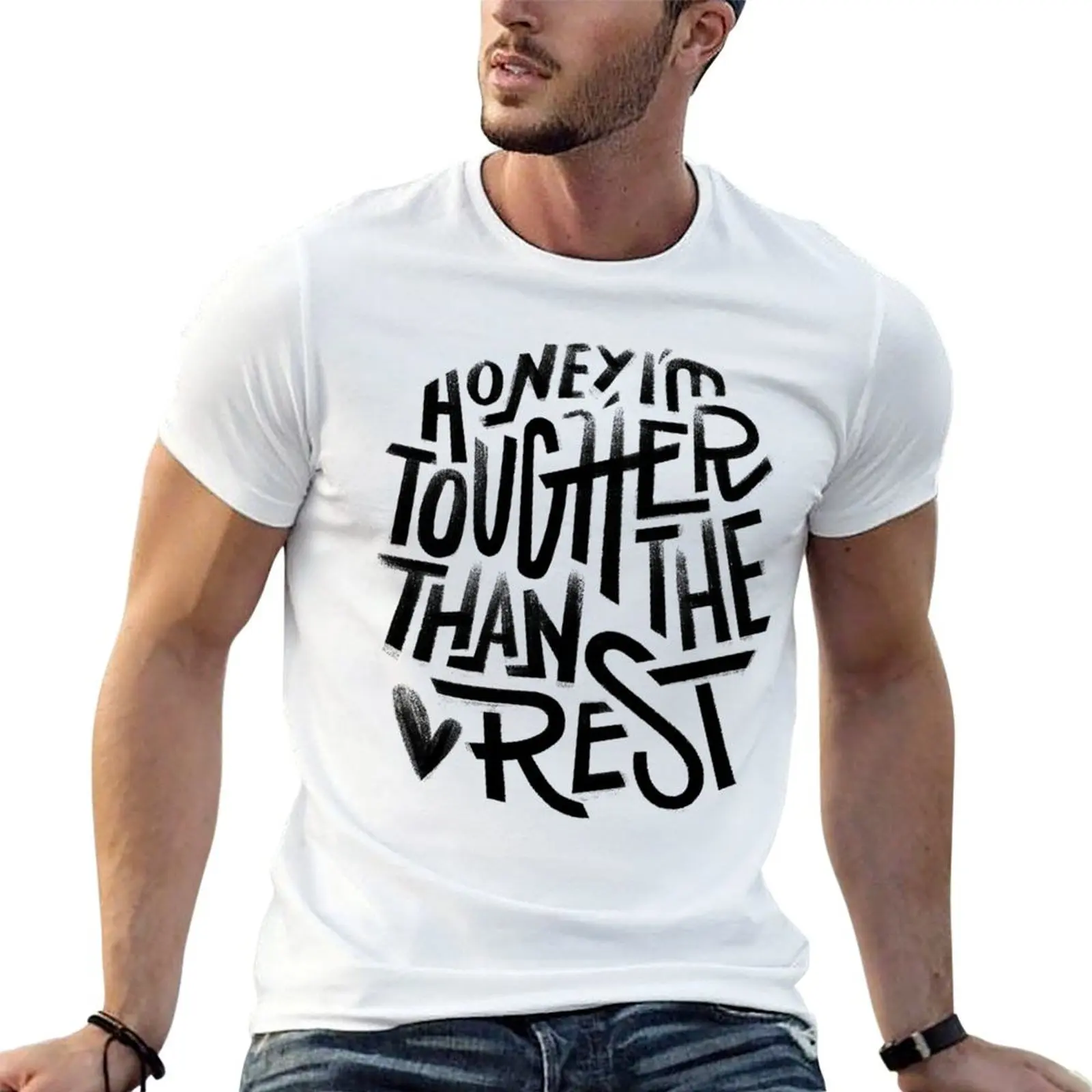 Tougher than the Rest T-Shirt Work Outdoor T-Shirt for Men