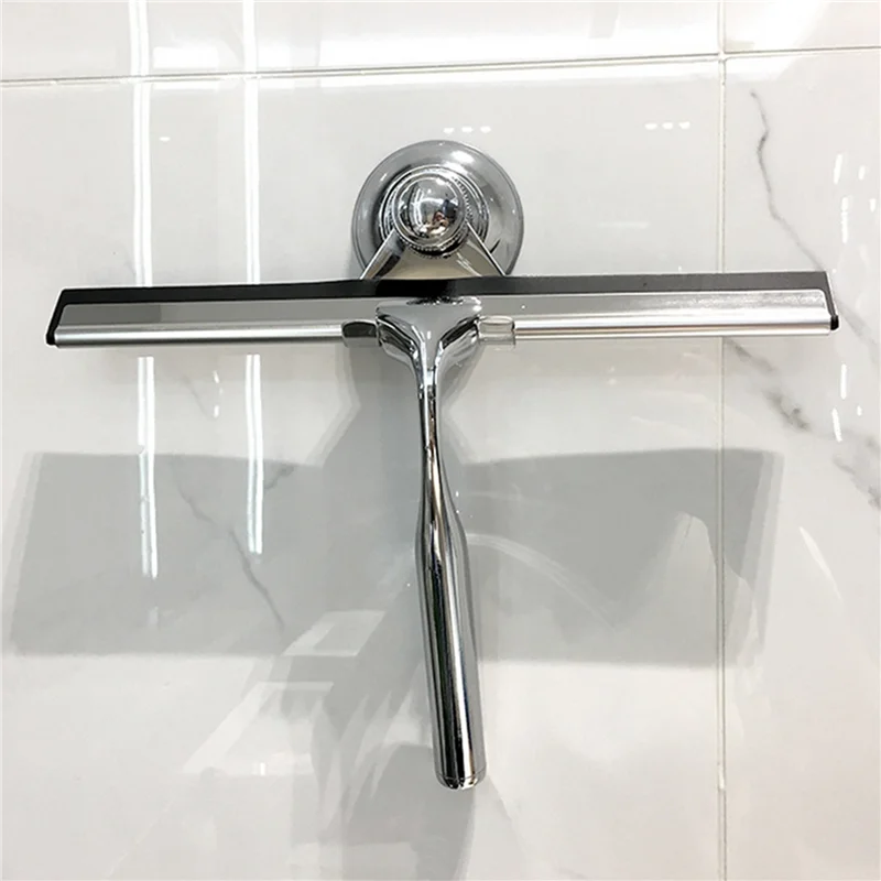 AT29-2X Shower Squeegee, Stainless Steel Squeegee Shower Cleaner For Shower Doors, Bathroom, Window And Car Glass - view 6