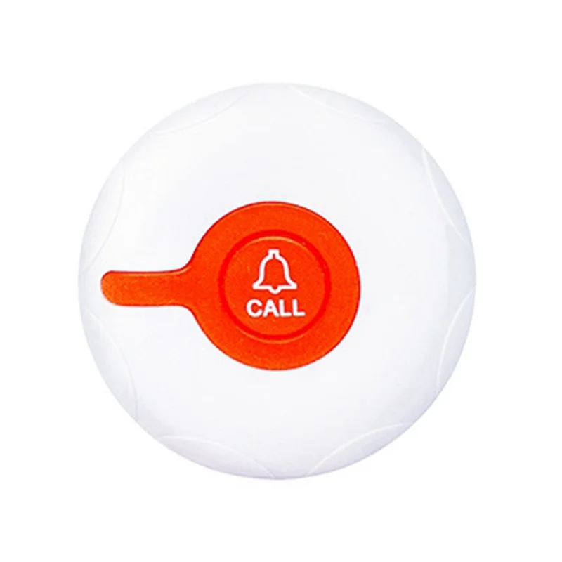ABKJ-Waterproof Wireless Call Transmitter Button Pager 433Mhz For Restaurant Calling System Cafe Clinic System