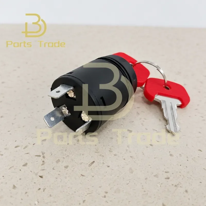 Ignition Switch for Jungheinrich Forklift ERE120 Key Switch 28526100 with 702 Key 28520490 Start On Off Lock