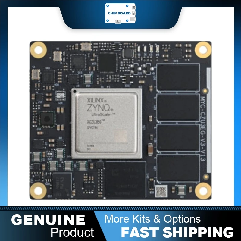 

MYC-CZU3EG-V3 SoM with Zynq US+ ZU3EG, Mali-400 MP2 GPU, DDR4, eMMC and PCIe/USB/SATA/GbE/DP advanced computing support