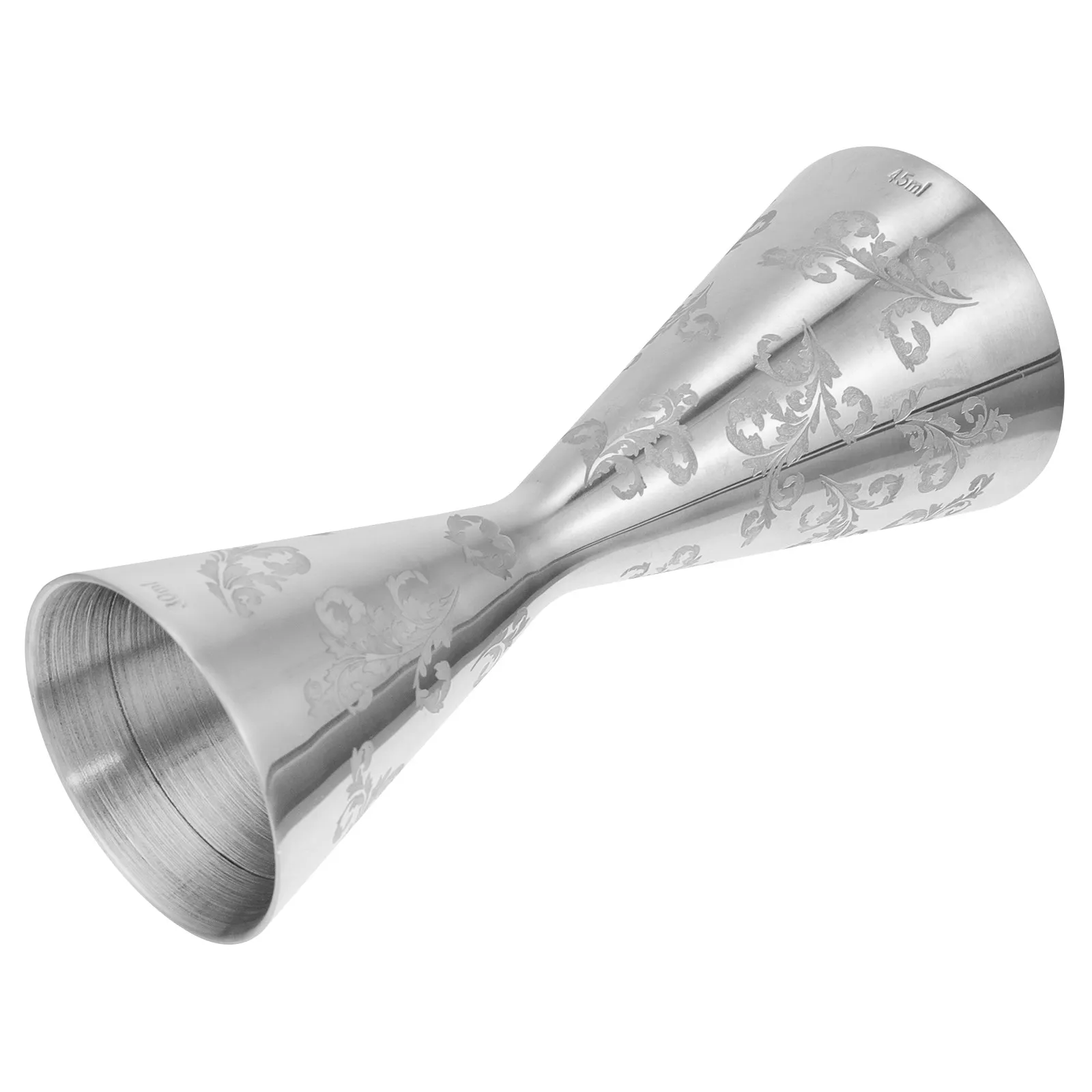 

1Pcs Stainless Steel Double Jigger Cocktail Ounce Measuring Cup Bartender Bar Tool Professional Antirust Measuring Device
