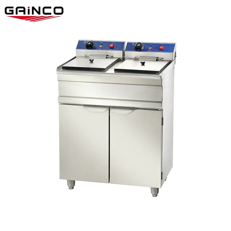 

Professional best stainless steel fried chicken pressure deep fryer machine