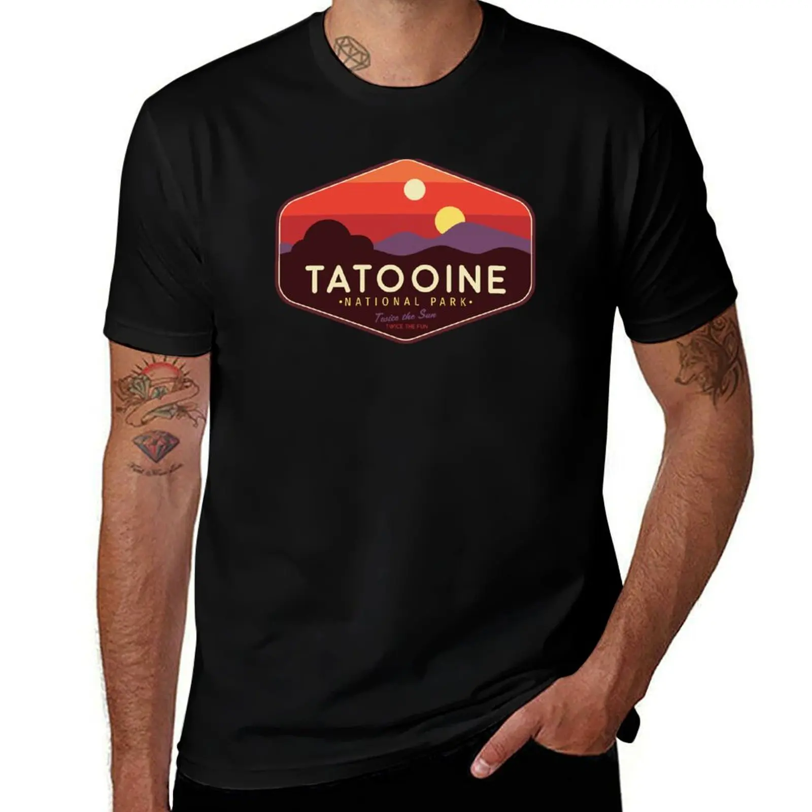 Tatooine National Park - Twice the Fun, Twice the Fun! T-Shirt boys animal print oversized t shirt oversized t shirts for men