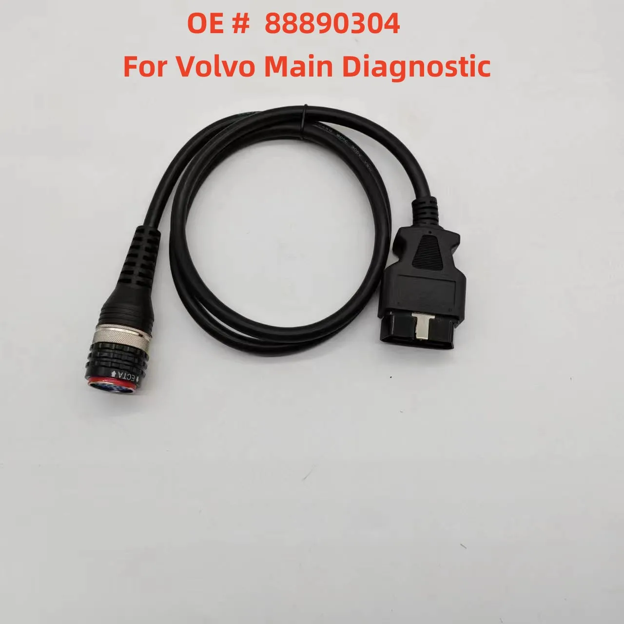 

OBD2 Main Diagnostic Cable for Volvo 88890304 Interface Main Test Cable for Volvo Vocom 88890304 OBD-II Cable Vocom