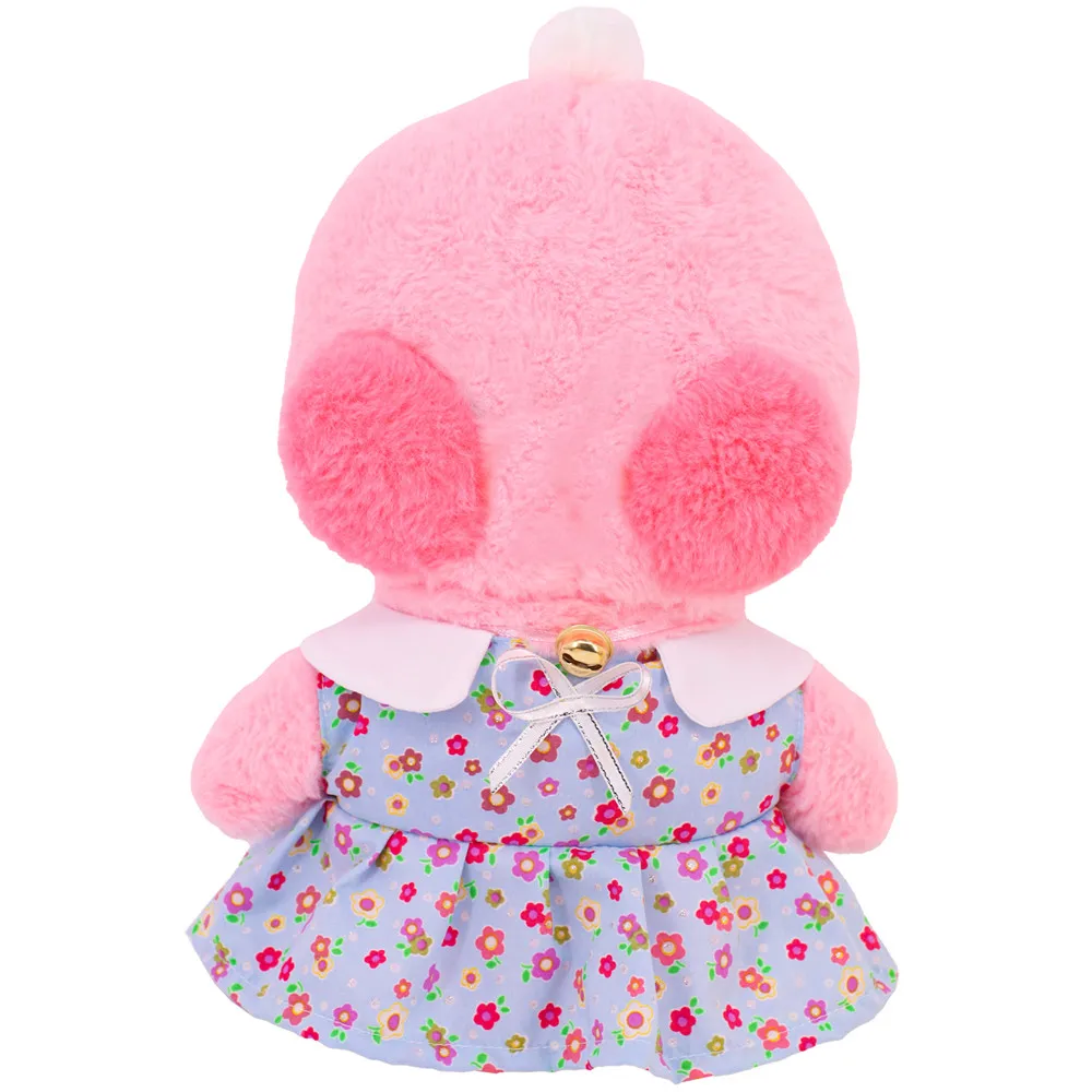 Ente Kleidung 30Cm Lalafanfan Gelb Ente Kawaii Rock Original Design Mini Stofftier Kleidung Ästhetischen Zubehör Geschenk