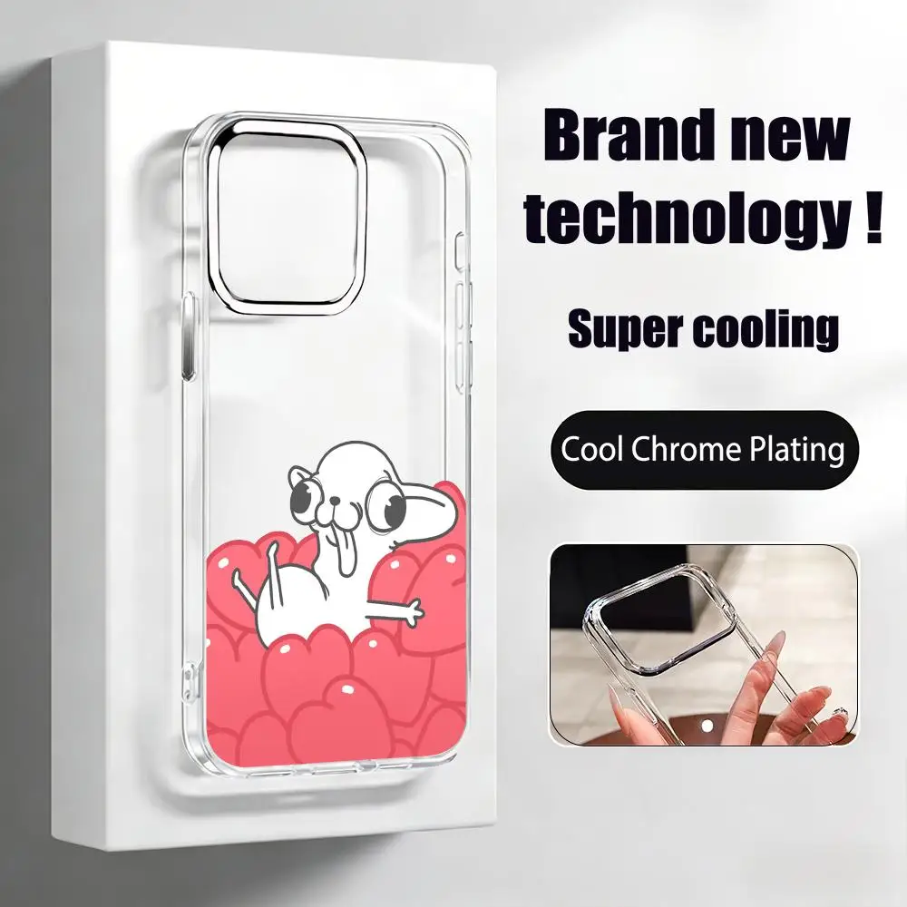 Puppy funny adorable Chihuahua Phone Case For iPhone 17 air 16 15 14 13 12 11 Pro Max Plus Chrome Button Camera Ring Transparent - view 6