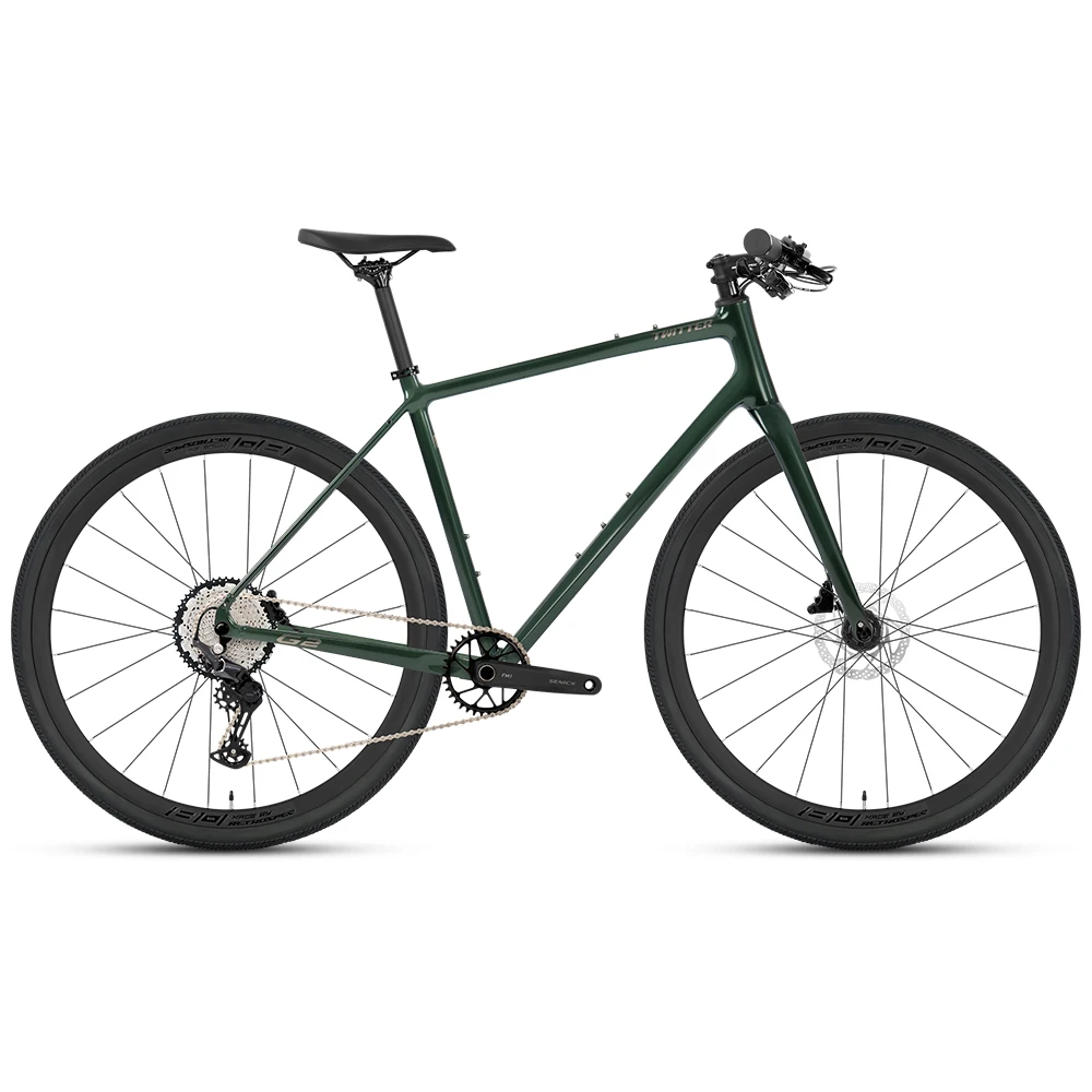 

G2-M6100-12S, hydr, alloy wheel 700C Hybrid Bike with Hydraulic Disc Brakes Transmission Kit Max Tires 38C Gravel Off-Road Bike