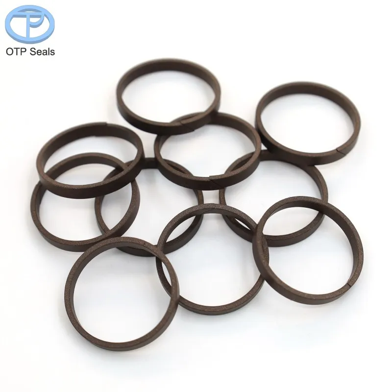Custom Seals PTFE Guide Ring Seal Wear Ring Support Ring Wear Strip Chemical Resistance 30x26.9x3.95x4mm Non-Standard Factory