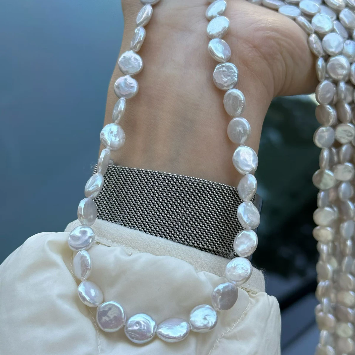 natural-freshwater-pearl-necklace-8-9mm-oval-button-baroque-beads-white-jewelry-diy-accessories-for-bracelet-earring-making