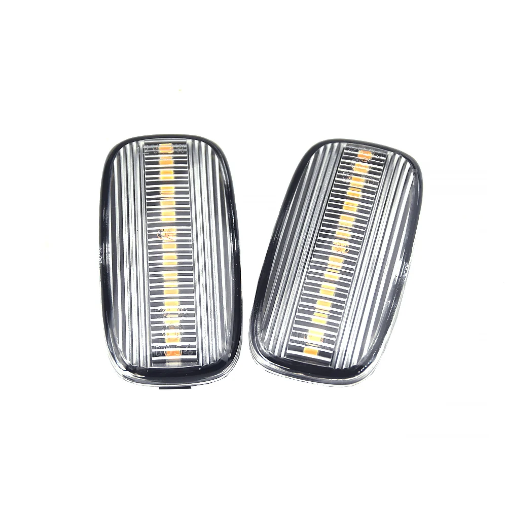 

2 шт. динамические светодиодные боковые габаритные огни для Nissan P11 Primera camino 1995.09-2001.01 светодиодный динамический указатель поворота