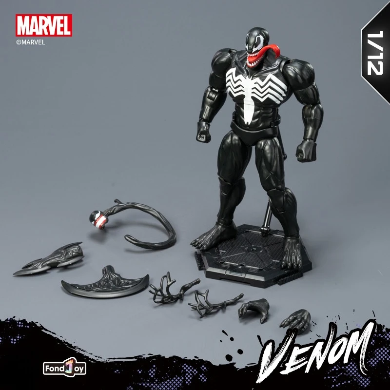مجموعة نماذج Marvel Venom - The Last Dance بمقياس 1/12 ألعاب قابلة للجمع للبالغين هدية عيد الميلاد وأعياد الميلاد