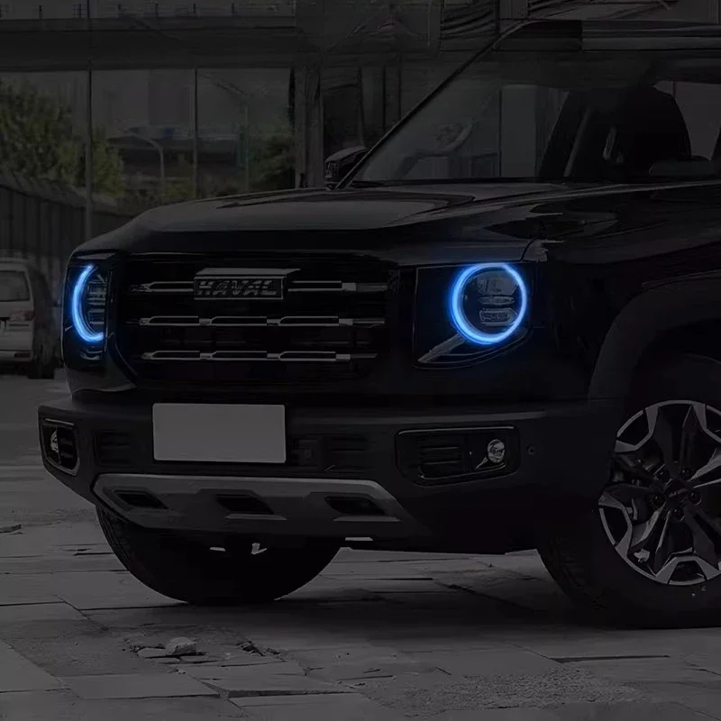 

For HAVAL H7 Big Dog 2021-2025 Car Headlights Daytime Running Lights Lights Color Changing Film Decorative Sticker Modification