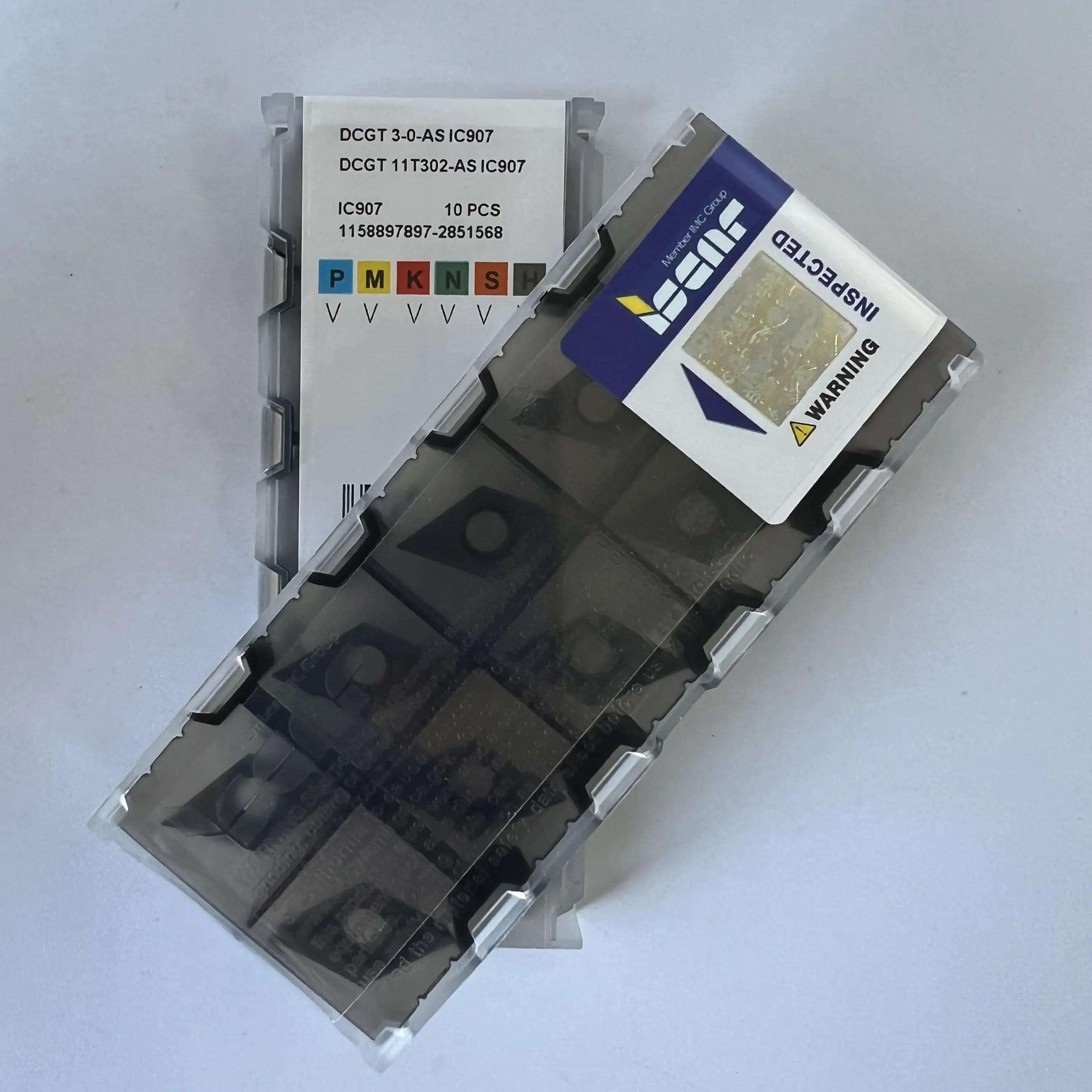 DCGT11T302-AS IC907  /Original genuine CNC alloy blade 10 PCS