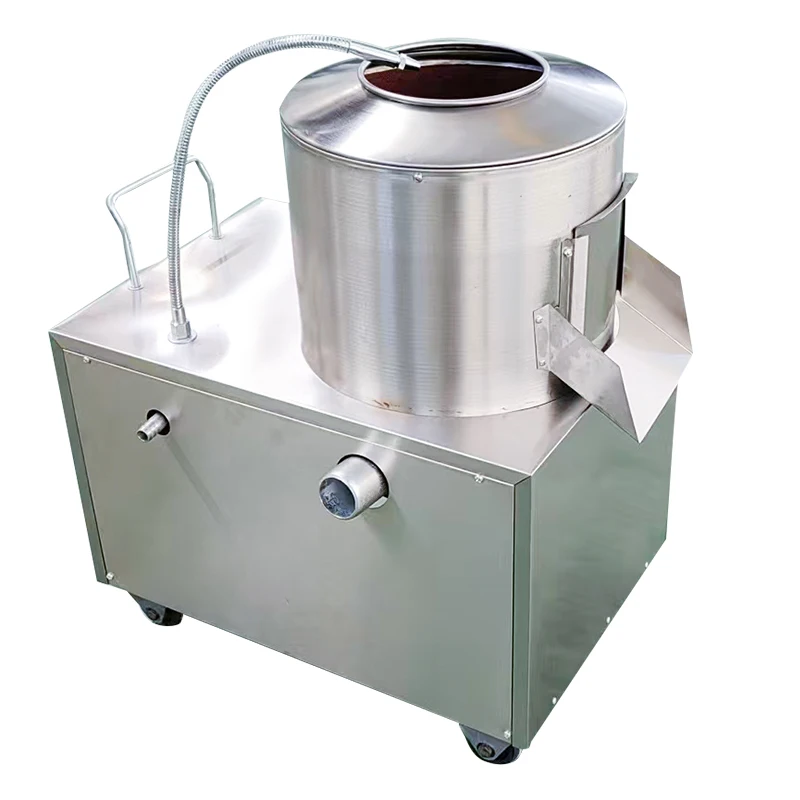 Potato Washing Peeling Machine 304stainless Steel Automatic Electric Potato Peeler Price Industrial Potato Peeler