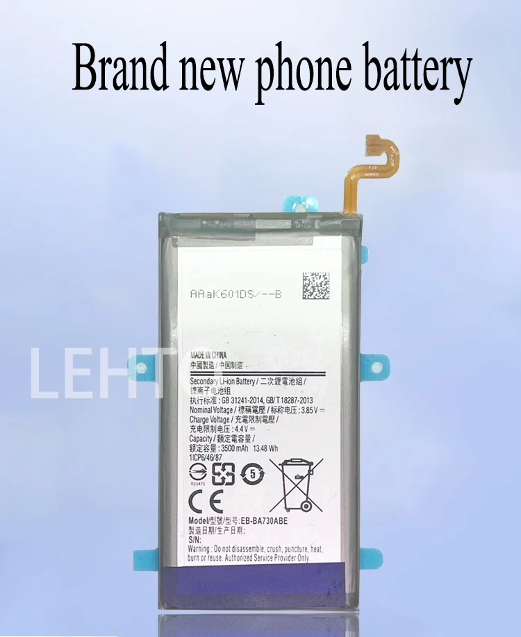 100% high capacity Battery EB-BA730ABE For Samsung A8+ 2018 version A8 plus SM-A800J SM-A800S EB-BA730ABA 3500mAh