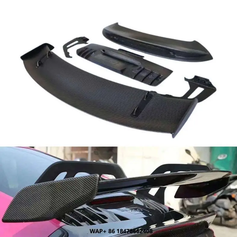 

Tuning Rear Wing for Porsche 911 992 Upgrade GT3 Style Dry Carbon Spoiler Tail Wing Hot Sales Car Exterior Parts Perfect Fit