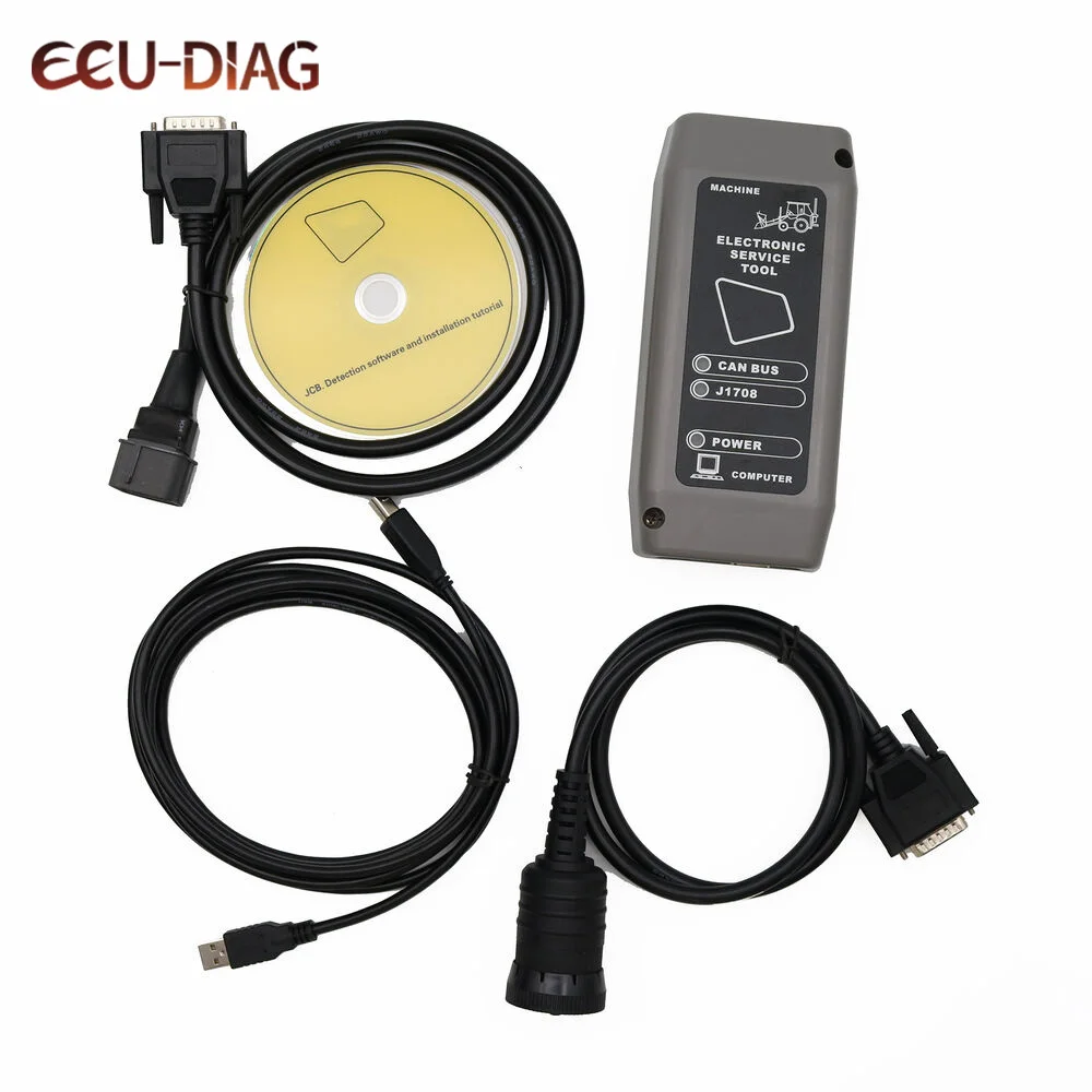 

Для JCB Electronic Service Master запасные части для JCB canbus J1708 электронный сервисный экскаватор диагностический сканер инструмент