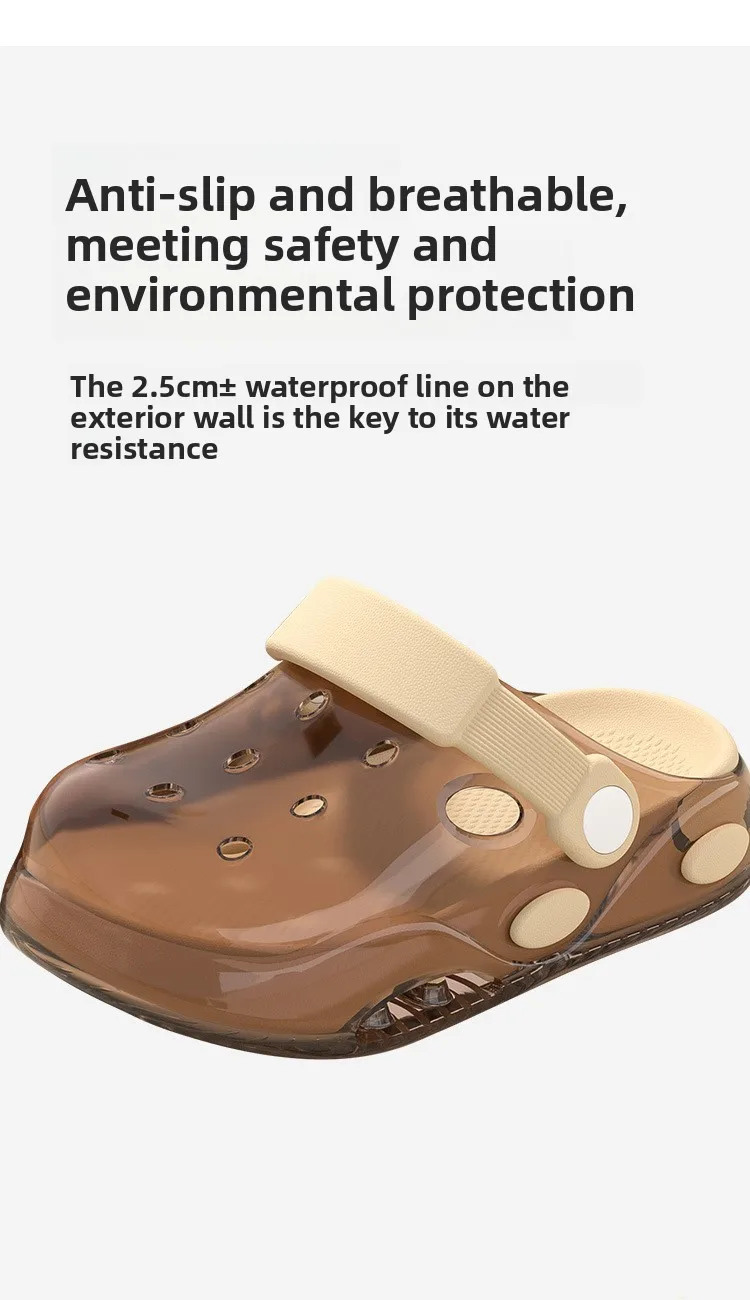 2026 Kinder-Sandalen mit Löchern, weiche, rutschfeste DIY-Design-Lochschuhe für Babys, Strand-Sandalen für Jungen und Mädchen – Detail 5