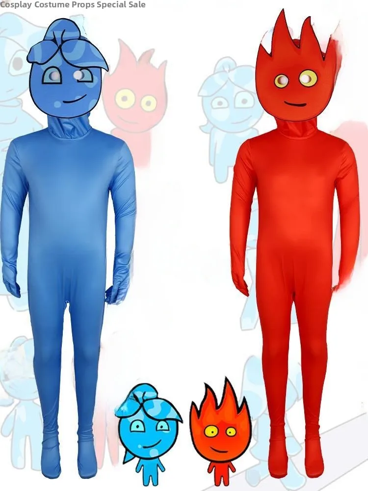 

Хэллоуин Лесной Ледяной Огонь Человек Косплей Костюм Сценический Костюм Забавная Маскировка Женская Традиционная Одежда Молочный Шелк