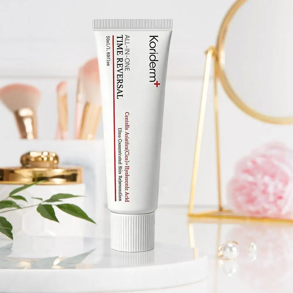 Centella Asiatica Moisturizing Face Cream 50ml Nourishing Hydrating Firming Formula for Smooth Feel Daily Facial Beauty Care Use